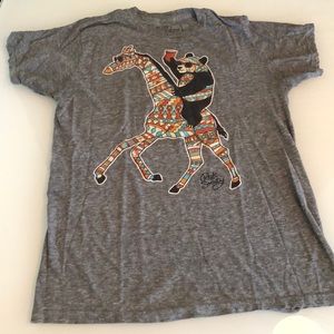 Riot Society Panda and Giraffe Tee